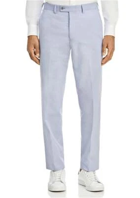 NWT Bloomingdale's Pincord Blue Stripes Pants Slacks 38R 36R Italy MSRP $175 - Image 1 of 4