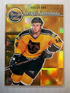 Sergei Samsonov 2000 Pacific Prism Gold ed 480 Boston Bruins  - Bild 1 von 2