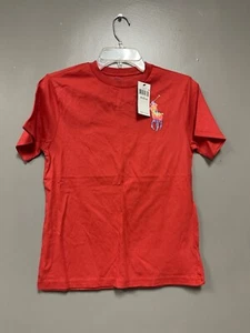 Polo Ralph Lauren Boys Classics Red Short Sleeve T-Shirt MEDIUM (10-12) - Picture 1 of 2