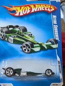 Hot Wheels 2009 Nitro Scorcher #097 Green - Picture 1 of 1