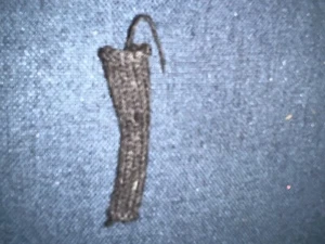 1969 Vintage Barbie Shift Into Knit Grey Knit Scarf - Picture 1 of 3