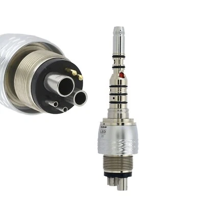 Acoplador de pieza de mano tipo Kavo Multiflex LUX fibra óptica LED 465 360 control de agua Foto 1 de 4