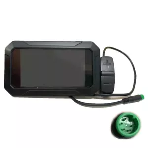 Yolin 90T E-bike Pantalla LCD Panel de Control 36V/48V Kit de Conversión de Bicicleta Eléctrica - Imagen 1 de 7