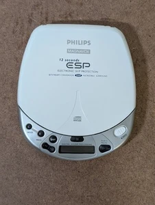 Philips Magnavox AZ 7331/17 - 12 segundos ESP reproductor de CD portátil estuche blanco - Imagen 1 de 9