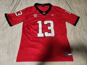 Nike Stitched Jersey Georgia Bulldogs Stetson Bennett IV #13 Medium - Picture 1 of 2