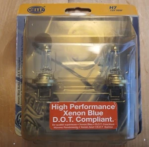 Hella H2 Xenon Blue Bulbs 2 Pack - Picture 1 of 4