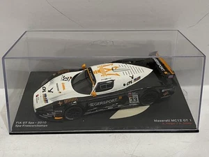 Maserati MC12 GT1 Heger Muller FIA GT Spa 2010 1:43 Diecast coche metal - Imagen 1 de 1