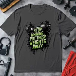 Gym 63 T-shirt Stop whining Gym & Fitness Premium Midweight Tee - Picture 1 of 5