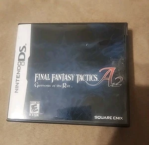 Nintendo DS Final Fantasy Tactics A2: Grimoire of the Rift, nur Verpackung & Spiel - Bild 1 von 3