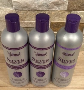 Jhirmack Silver Brightening Purple Lot Of 2 Shampoo & 1 Conditioner - Picture 1 of 4