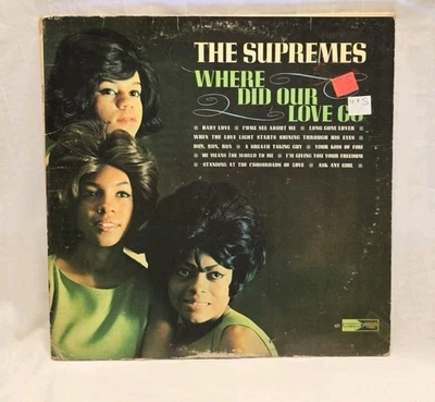 Where Did Our Love Go The Supremes Record Vinyl LP  Foto 1 de 4