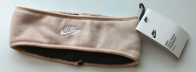 Faixa de cabeça Nike Club Fleece - Feminina - Rosa - Imagem 1 de 4