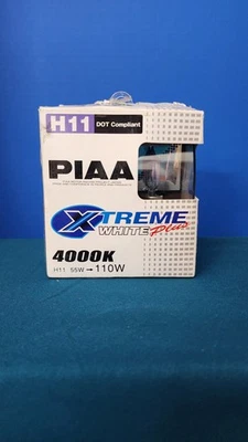 Bombilla de repuesto PIAA H11 Xtreme White Plus 4000k 15211 Foto 1 de 4