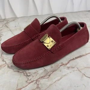 Louis Vuitton Racetrack LV Mocasín de Conducción Rojo Gamuza Mujer 11 EE. UU. o 41 EUR - Imagen 1 de 11