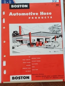Vintage - Boston Hose & Rubber Co. Automotive Hose Catalog - 1956 - Picture 1 of 9