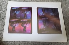 1991 DAVID JUSTICE SILVER STAR 8 CARD UNCUT SHEET LOOK RARE