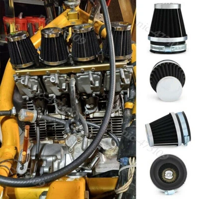 4 Washable Air Intake Filter Pod Cleaner 54mm FOR Honda CB350 CB360 CB450 CB500T Foto 1 de 4