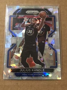 Julius Randle 2021-22 Prizm Silver Cracked Ice Prizm Card No. 85 New York Knicks - Picture 1 of 2