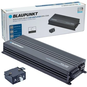 BLAUPUNKT C500 Elite Car Audio Class AB 5-Channel 3600W Amplifier Bridgeable NEW - Picture 1 of 6