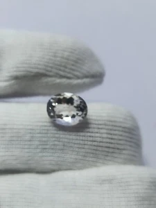 Natural Light Pink Tourmaline Faceted Oval 1.20 Carat 6x8 mm Ring Stone Cabochon - Picture 1 of 11
