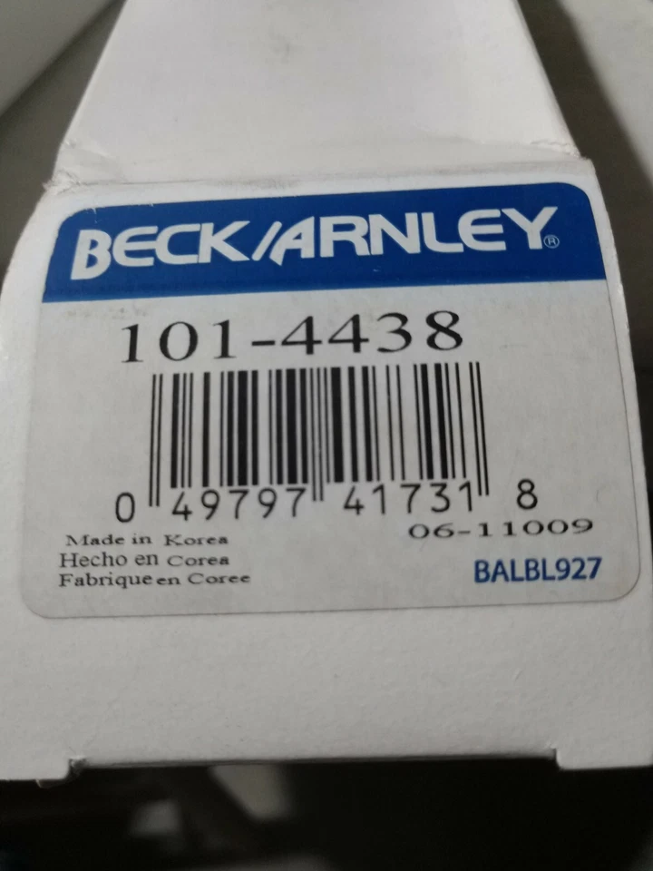 Extremo de varilla de amarre Beck Arnley para Kia Sephia 101-4438 Foto 1 de 2