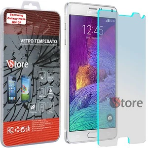 2 Tempered Glass Screen Protector for SAMSUNG Galaxy Note 4 N910F LCD 5.7" - Picture 1 of 1