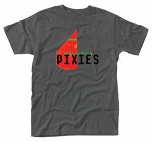Official Pixies Head Carrier Mens Grey T Shirt Pixies Tee - Picture 1 of 1