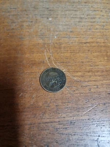 10 Centimes NAPOLÉON III 1854 Contremarque Pears Soap - Picture 1 of 4
