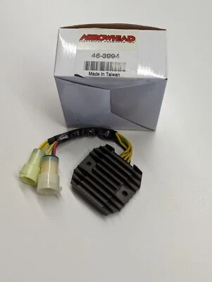 Regulador de voltaje punta de flecha Kawasaki Ninja ZX6R ZZR600 AKI6046 Foto 1 de 2