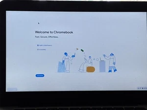 HP CHROMEBOOK 14 G4 , 4GB RAM, HP Mouse And Power Supply. - Picture 1 of 7