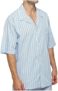 POLO RALPH LAUREN Herren Pyjama Shirt Kurzarm Oberteil Baumwolle P757IY NEU mit Etikett - Bild 1 von 7