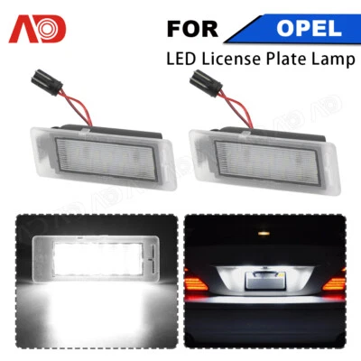 2x Luces LED de matrícula Lámpara para Cadillac CTS XTS Chevy Corvette Buick Foto 1 de 4