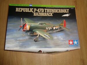L158 Tamiya Model Kit 60769 - Republic P-47D Thunderbolt Razorback - 1/72