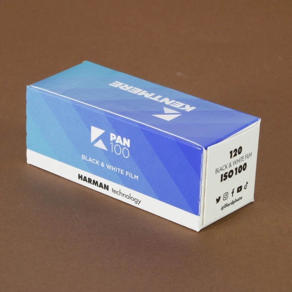 Kentmere Pan 100 - 120 Black & White Film * FRESH DATED * - Image 1 of 1