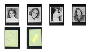 Julie Adams - Conjunto de fotos con autógrafo y foto en la cabeza firmadas - Criatura Laguna Negra - Imagen 1 de 7