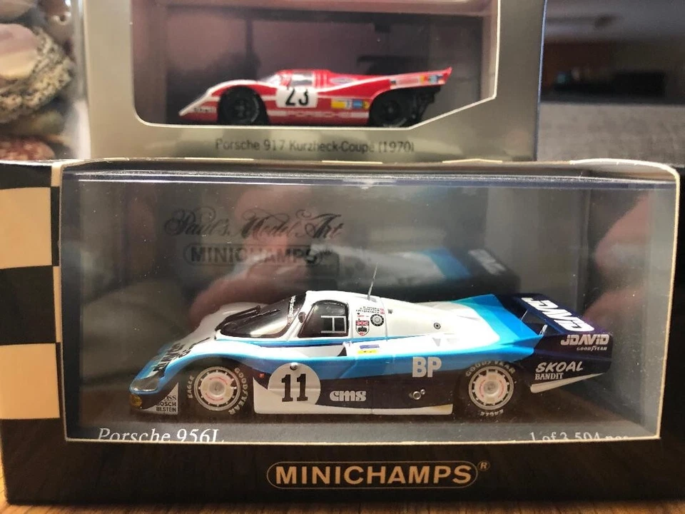 Minichamps JDAVID Porsche 956L 24Hr Le Mans 1983 1/43 - Image 1 of 1