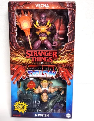 Stranger Things x Masters of the Universe He-Man and Vecna  2pk *Box Damage* - Image 1 of 4