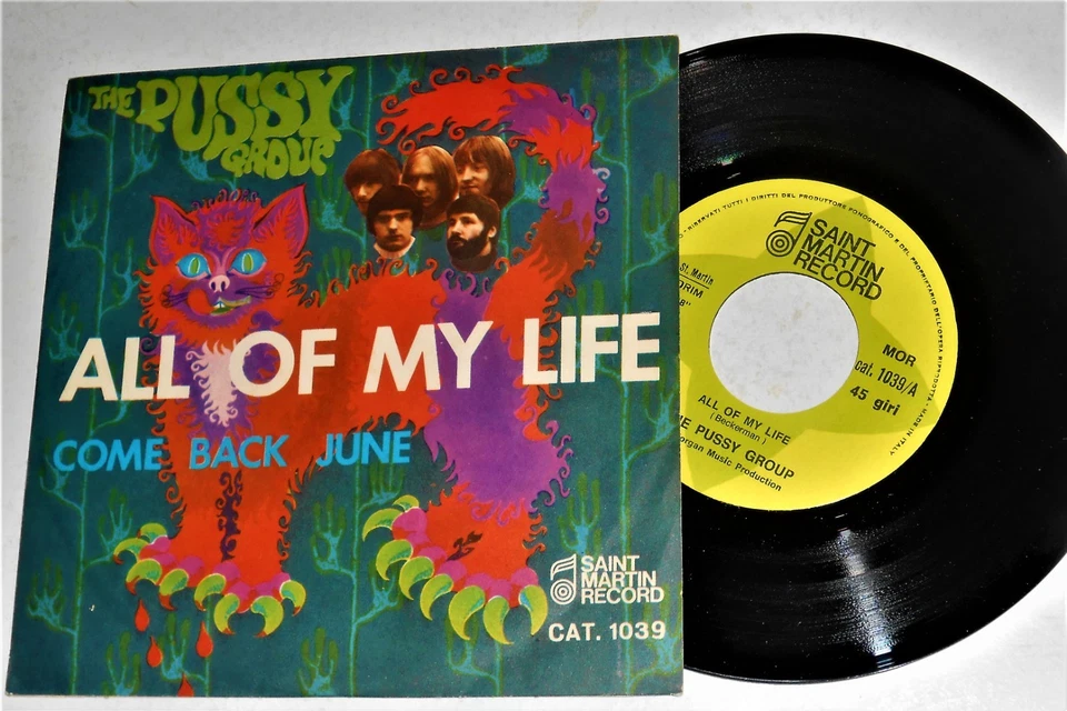 THE PUSSY GROUP      ---  all of my life   ---- - Image 1 of 1