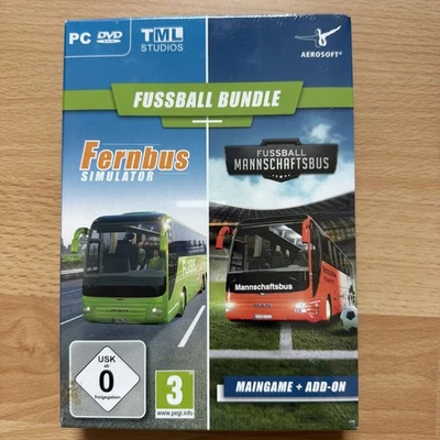 Fussball Bundle Fernbus Simulator Fussball Manschaftsbus Steam Neu - Bild 1 von 3