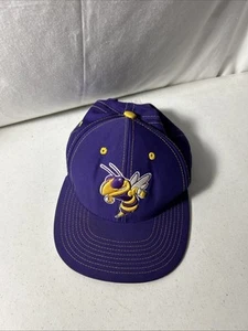 Zephyr Georgia Tech Yellow Jackets Purple Hat Size M - Picture 1 of 5