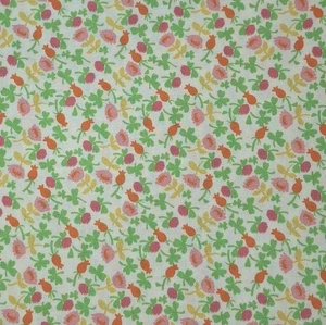 Heather Ross Studio Edit Quilt Fabric - White Flowers - #37027D - 1/2 Yd - New - Picture 1 of 1