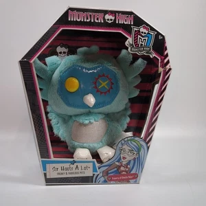 2013 MONSTER HIGH FREAKY & FABULOUS SIR HOOTS A LOT PLUSH - Picture 1 of 9