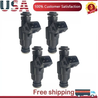 4X Inyector de combustible para VW Saveiro 1,6 L L4 2011-2019 DOHC 2016 2017 SOHC 2016 2017 Foto 1 de 4