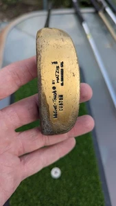 Matzie Velvet-Touch Custom Gold Mallet Putter Steel Shaft RH - Picture 1 of 4