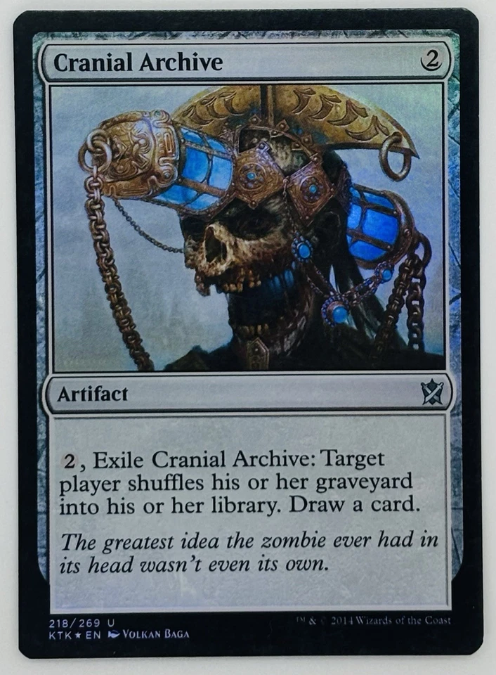 MTG Cranial Archive Khans of Tarkir Foil - Image 1 of 1