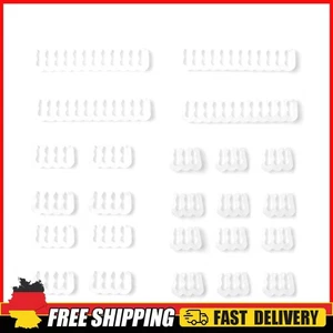 24pcs 6/8/24 Pin Cable Comb for 3.0-3.6mm PC Power Cables Wiring (White) - Afbeelding 1 van 4