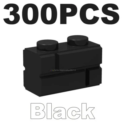 CINZA AZULADO ESCURO 1x2 peças de tijolos de alvenaria lote a granel 98283 conjunto castelo 300x - Imagem 1 de 4