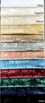 Riverdale Crushed Velvet Fabric, 118 Inch. in Width, Ideal for Upholstery Etc. - Image 1 of 4