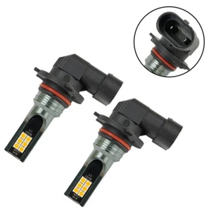 360?? Foglight Bulbs 9006 Brake DRL Fog Lamp Fog Light Golden Yellow HB4 - Picture 1 of 23