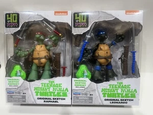 Teenage Mutant Ninja Turtles 40th Original Sketch Figures 4 Figures 017 - Picture 1 of 2